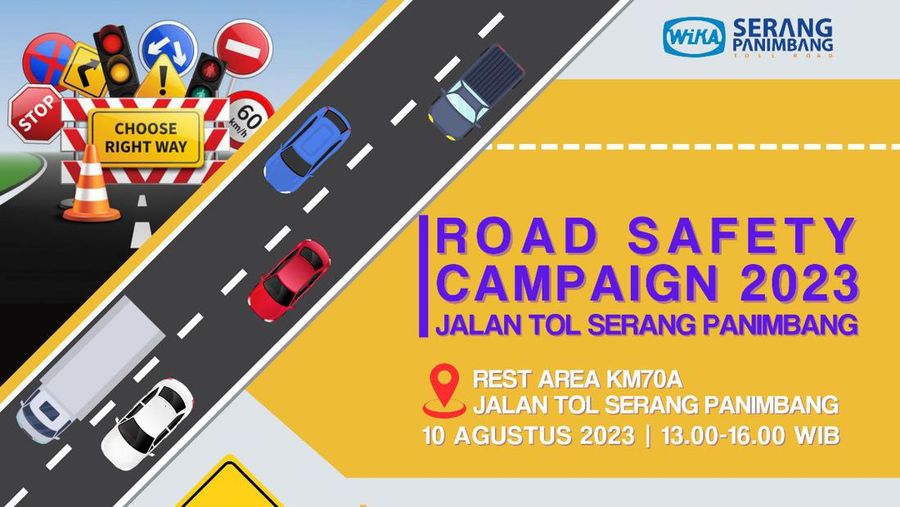 PT Wijaya Karya Serang Panimbang sebagai anak Perusahaan PT Wijaya Karya (Persero) Tbk. akan menyelenggarakan kegiatan sharing session dengan tema Berkendara Aman di Jalan Tol. (Dok. WIKA)