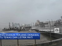 Topan Khanun Terjang Okinawa, Satu Tewas & Listrik Mati