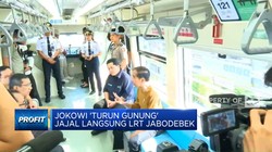 Video: Jokowi Turun Gunung Jajal LRT Bareng Erick dan RK