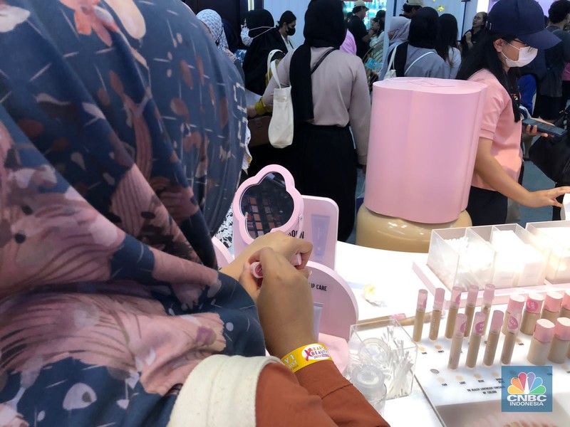 Jakarta x Beauty 2023 Jakarta x Beauty 2023. (CNBC Indonesia/Rindi Salsabilla Putri)