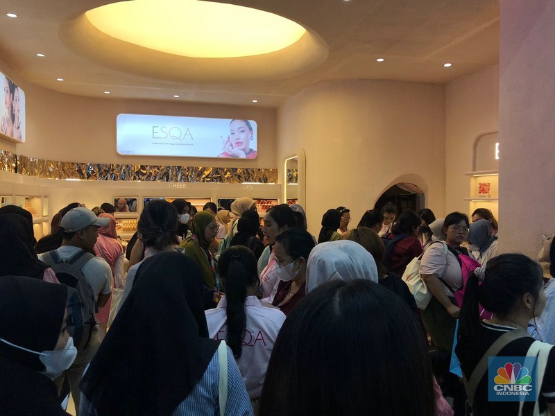Jakarta x Beauty 2023. (CNBC Indonesia/Rindi Salsabilla Putri)