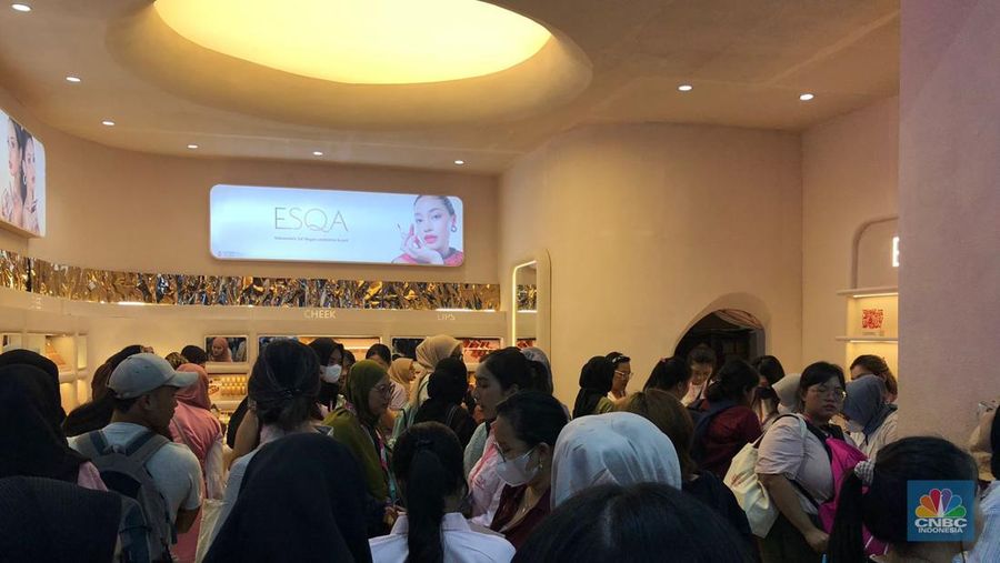 Jakarta x Beauty 2023. (CNBC Indonesia/Rindi Salsabilla Putri)