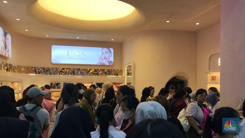 Jakarta x Beauty 2023. (CNBC Indonesia/Rindi Salsabilla Putri)