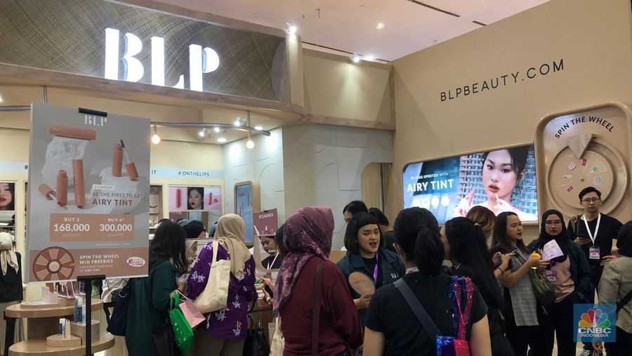 Jakarta x Beauty 2023. (CNBC Indonesia/Rindi Salsabila)