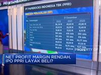 Laba Kurang Maksimal, IPO PPRI Layak Dikoleksi?