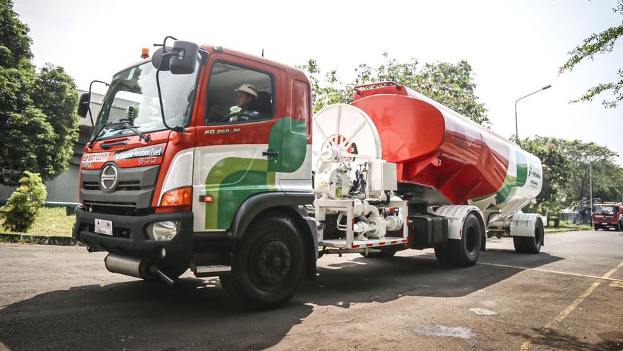 Pengembangan bahan bakar baru Pertamina untuk aviasi/SAF. (Dok. Pertamina)
