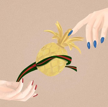 Jangan Kaget! Buah Nanas Nilainya Setara Tas Gucci Lho...