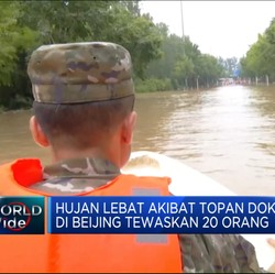 Video: Topan Doksuri Di Beijing Tewaskan 20 Orang