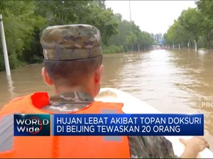 Video: Topan Doksuri Di Beijing Tewaskan 20 Orang