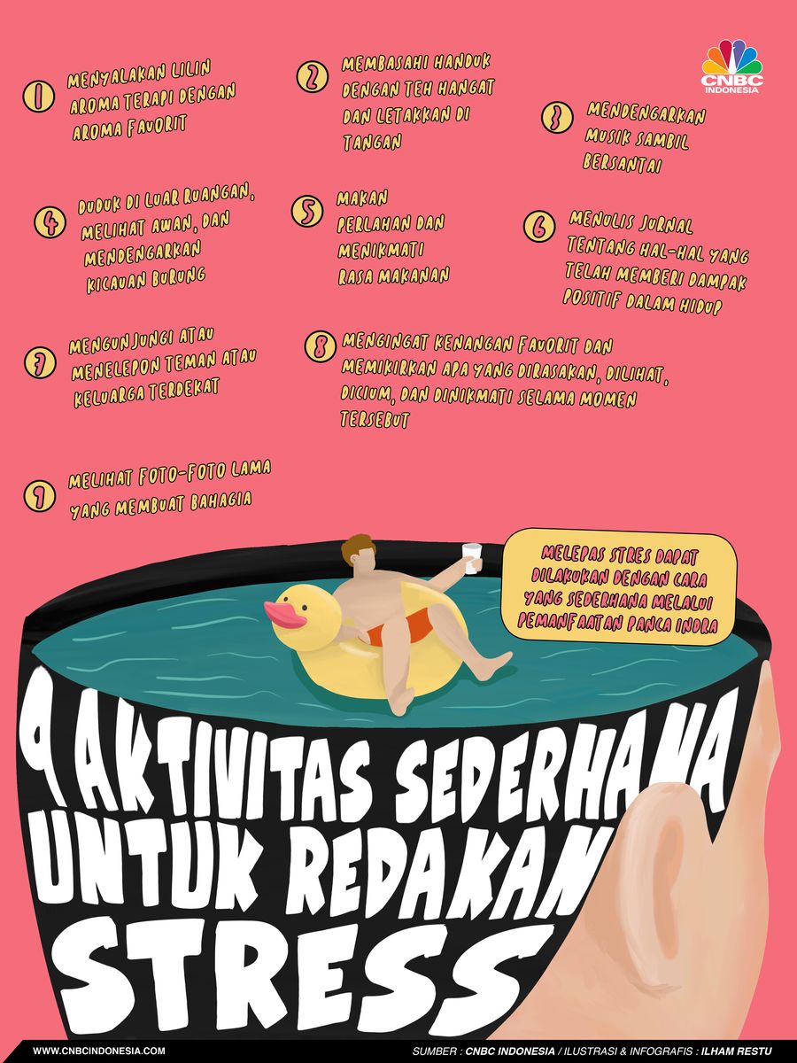 9 Aktivitas Sederhana untuk Redakan Stres Tanpa Modal Besar