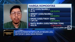 Aktivitas Manufaktur China Cs Lesu, Bisnis Batu Bara Merana?