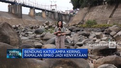 Dampak El Nino, Bendung Katulampa Kering