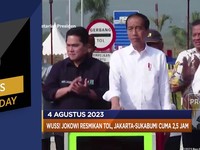 Jokowi Resmikan Tol BOCIMI Hingga BOE Naikkan Suku Bunga