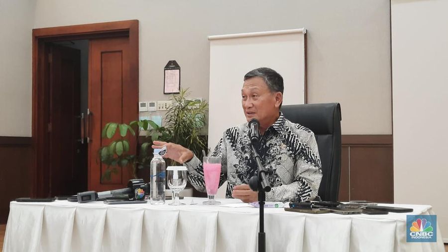 Menteri ESDM Arifin Tasrif. (CNBC Indonesia/Firda Dwi Muliawati)