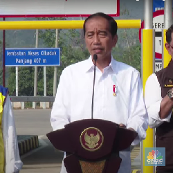 Wuss! Jokowi Resmikan Tol, Jakarta-Sukabumi Cuma 2,5 Jam