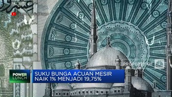Video: Suku Bunga Acuan Mesir Naik Jadi 19,75%