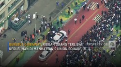 Berebut Giveaway, Ribuan Orang Terlibat Kerusuhan di New York