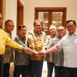 JK Dukung Airlangga Solidkan Golkar untuk Menangkan Pemilu