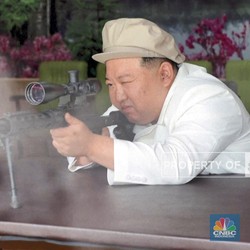 Video: Gaya Kim Jong Un, Saat Tinjau Pabrik Senjata Utama