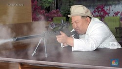 Video: Gaya Kim Jong Un, Saat Tinjau Pabrik Senjata Utama
