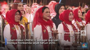 Wow! Rekor 15 Ribu Angklung Lantunkan Wind of Change