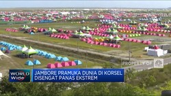 Panas Ekstrem, 400 Peserta Jambore Dunia Korsel Jatuh Sakit