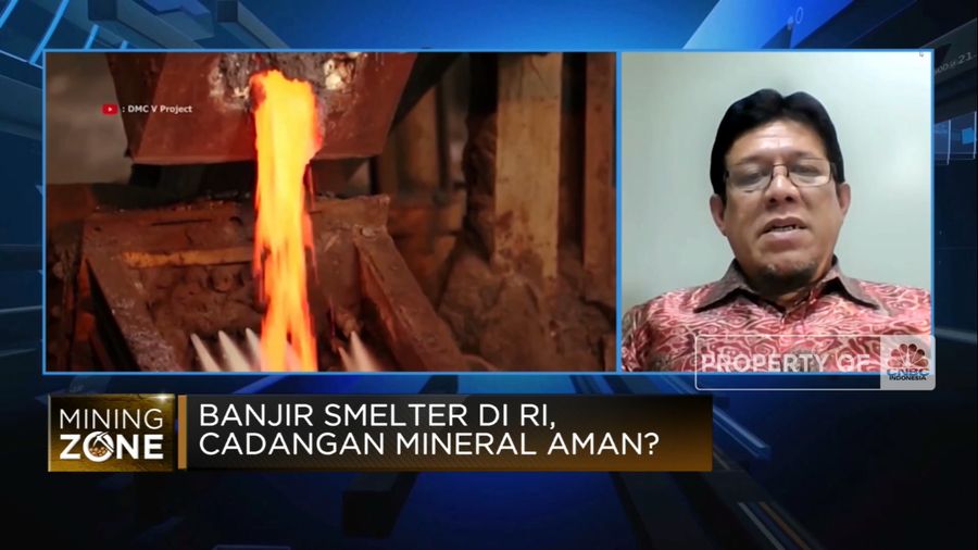Banjir Smelter di RI, Cadangan Mineral Cuma Sampai 30 Tahun