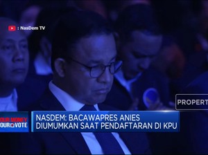 Video: Belum Umumkan Bacawapres Anies, Ini Kata Surya Paloh!