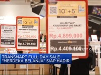 Besok, TV LED Diskon Rp 3,4 Juta di Transmart Full Day Sale!