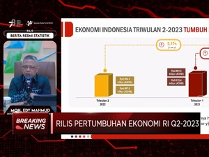 Video: BPS Catat Ekonomi RI Kuartal II-2023 Tumbuh 5,17%