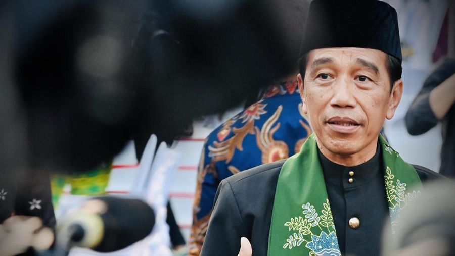 Istana Berkebaya baru pertama kali digelar di depan Istana Merdeka, Jakarta, pada Minggu sore, (6/8/2023). (Dok. Muchlis Jr - Biro Pers Sekretariat Presiden)