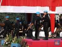Panglima TNI Terima Brevet Kehormatan dari Paspampres