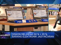 Diskon Melimpah 50% + 20%, Barang Elektronik Jadi Incaran