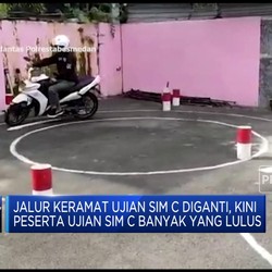 Jalur Keramat Ujian SIM C Diganti