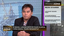 Jika RI Setop Ekspor, 80% Produksi Pasir Kuarsa Lari Kemana?