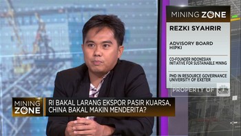 Jika RI Setop Ekspor, 80% Produksi Pasir Kuarsa Lari Kemana?