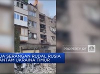 Serangan Rudal Rusia Hantam Ukraina Timur, 5 Orang Tewas