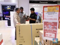 Pelanggan Transmart Ini Borong Elektronik Hemat Rp 2 Jutaan