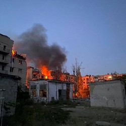Tak Ada Ampun dari Putin, Rusia Bombardir Hotel Ukraina