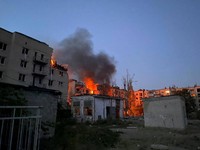 Tak Ada Ampun dari Putin, Rusia Bombardir Hotel Ukraina