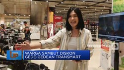 Warga Sambut Diskon Gede-Gedean Transmart