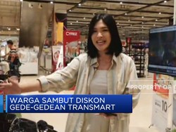Warga Sambut Diskon Gede-Gedean Transmart