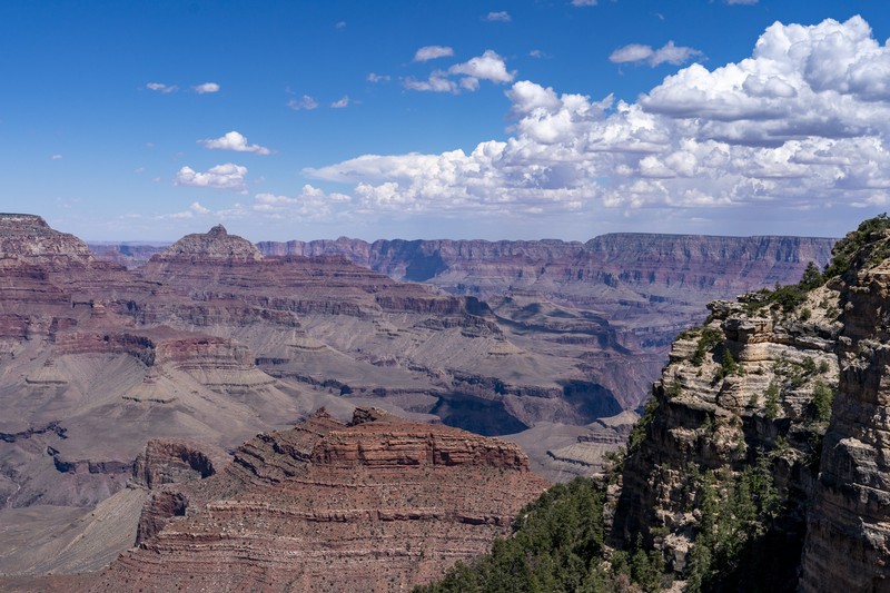 Presiden AS Joe Biden berbicara dengan Ed Keable, pengawas Taman Nasional Grand Canyon, di Taman Nasional Grand Canyon di Grand Canyon, Arizona, AS 8 Agustus 2023. (REUTERS/Jonathan Ernst)