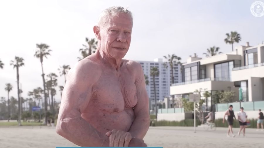 Jim Arrington. Ist/ Tangkapan Layar Youtube Guinness World Records