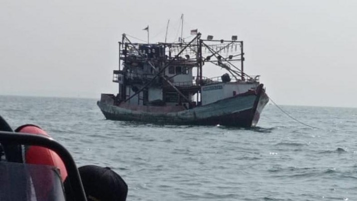 KKP tangkap lagi 5 kapal maling ikan di wilayah perairan Indonesia/Dok: KKP