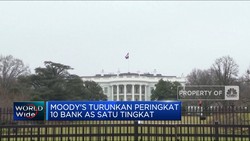 Video: Moody's Turunkan Peringkat 10 Bank AS Satu Tingkat