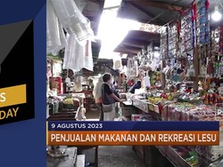 Penjualan Makanan-Rekreasi Lesu Hingga Badai Guncang Bank AS