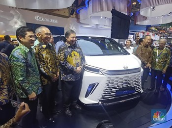Airlangga Buka GIIAS, Singgung Target Ekspor 500 Ribu Mobil