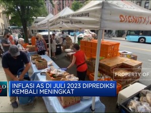 Inflasi AS Di Juli 2023 Diprediksi Kembali Meningkat ke 3,3%