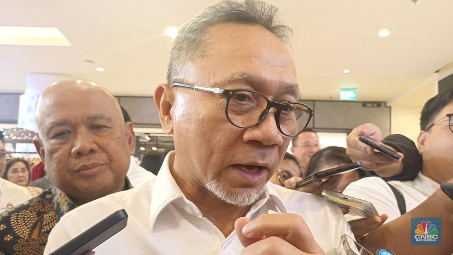 Menteri Perdagangan (Mendag) Zulkifli Hasan atau Zulhas. (CNBC Indonesia/Martya Sari)